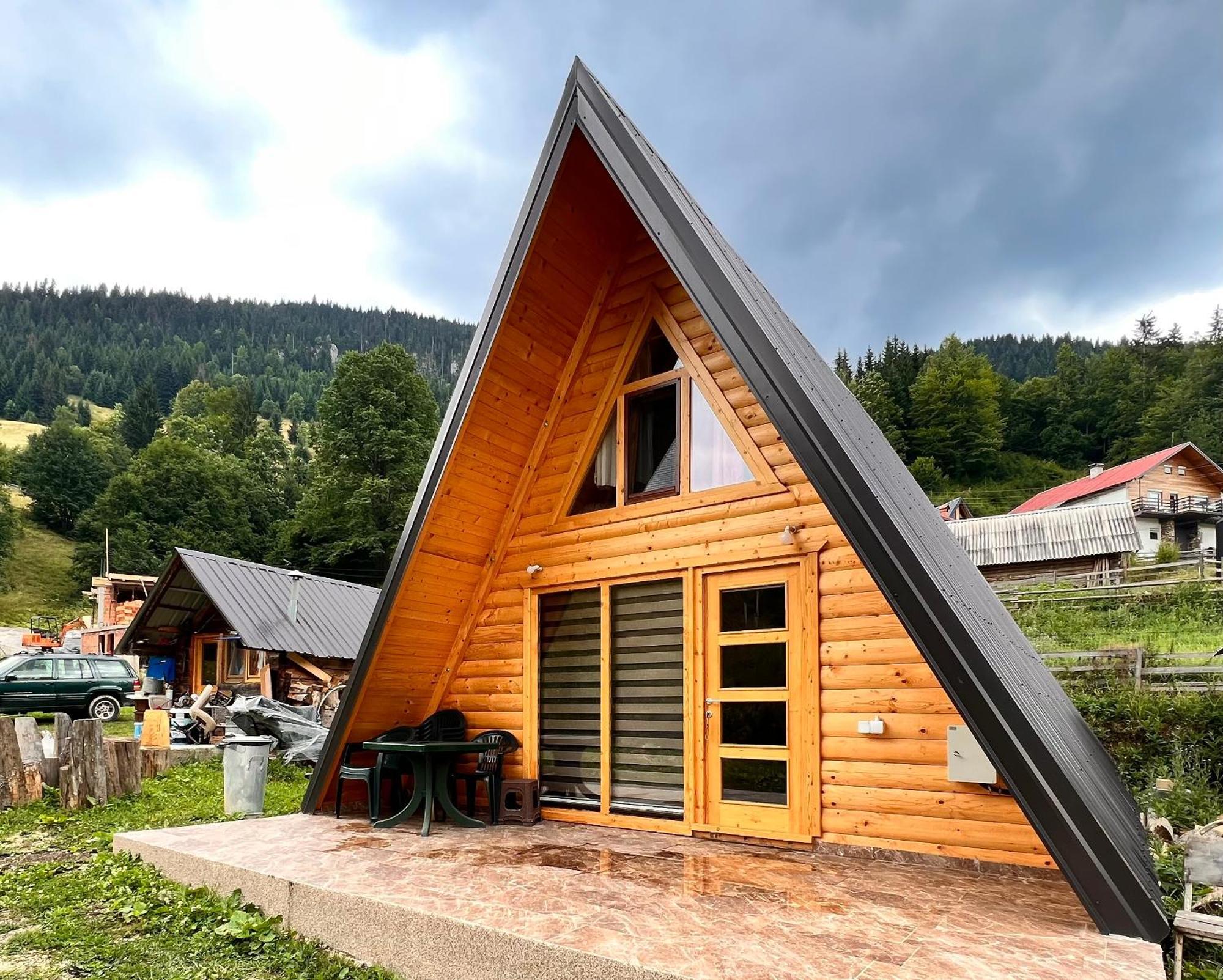 cozy A-frame -House, 55qm, big balcony Boge Exterior foto