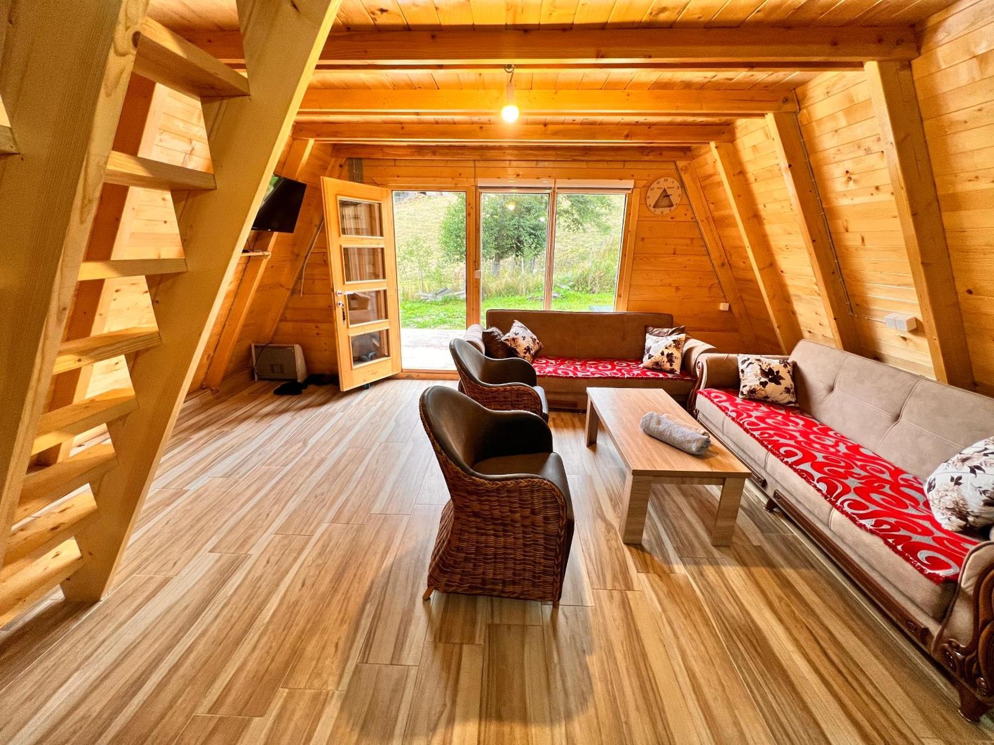 cozy A-frame -House, 55qm, big balcony Boge Exterior foto