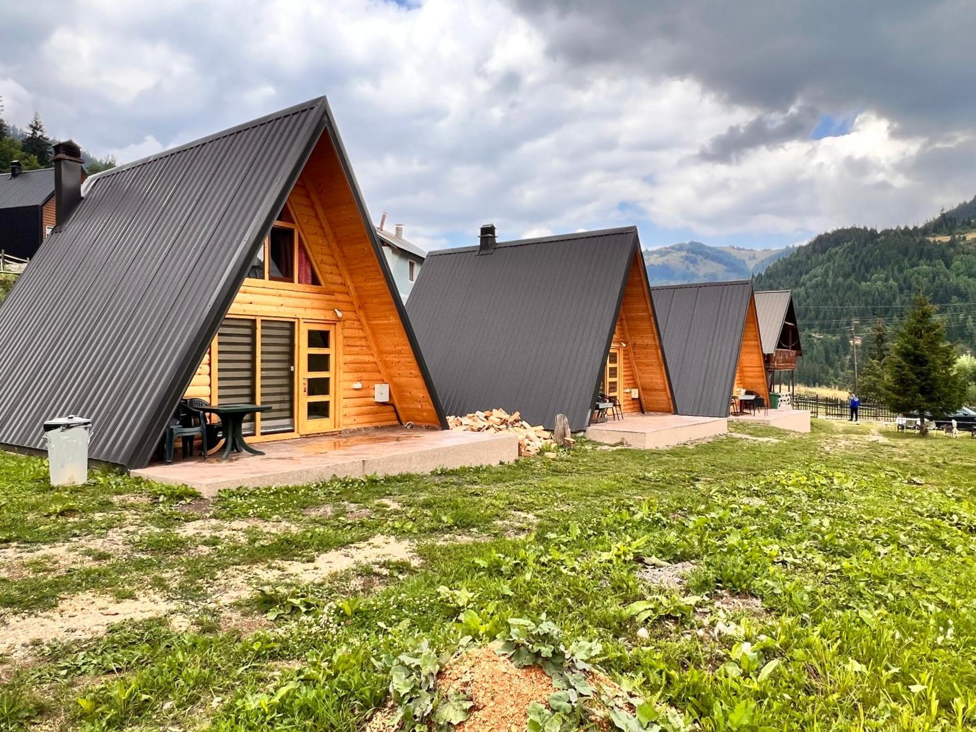 cozy A-frame -House, 55qm, big balcony Boge Exterior foto