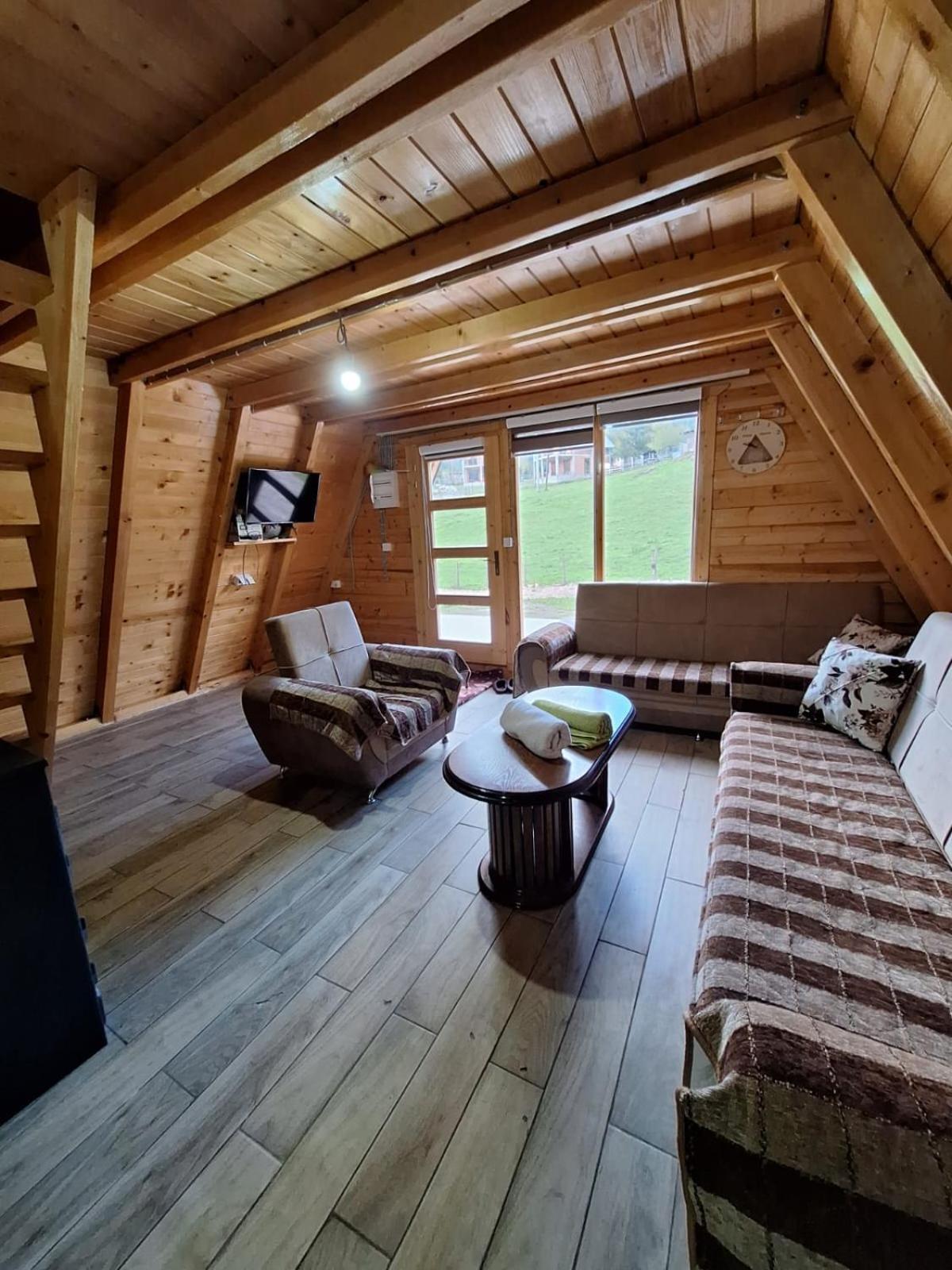 cozy A-frame -House, 55qm, big balcony Boge Exterior foto