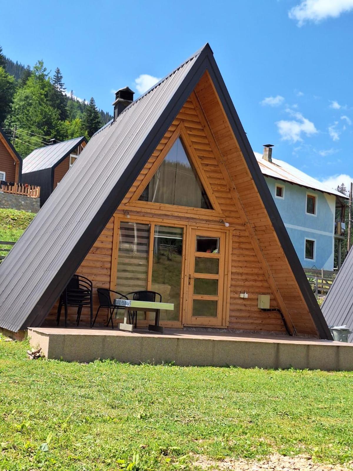 cozy A-frame -House, 55qm, big balcony Boge Exterior foto